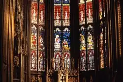 Bleiglasfenster im Chor