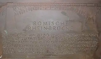 Römerbrücke (Pons Ingeniosa)