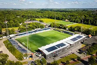 Luftbild des Stadions (Juni 2025)