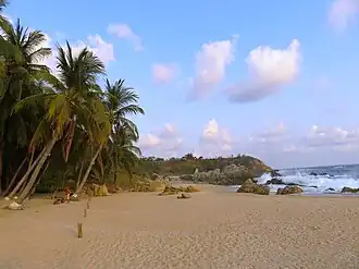 Playa Bacocho bei Puerto Escondido