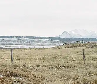 Vatnsdalsfjall von Vatnsnes aus