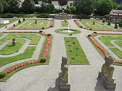 Barockgarten im Jahr 2008