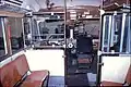 Innenraum mit Fahrerplatz