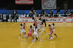 WJBL 08-09 Regular League, Fujitsu vs Chanson