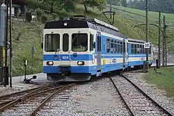 BDe 4/4 404 in Le Sépey