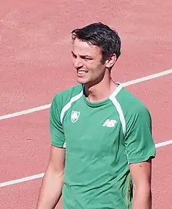 Thomas Barr erreichte das Halbfinale und schied dort als Fünfter seines Rennens&nbsp;aus