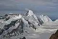 Aletschhorn und Grosser Aletschfirn von Nordosten, vom Grünegghorn aus gesehen (2013)