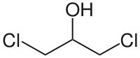 Strukturformel von 1,3-Dichlor-2-propanol