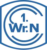 Das Abzeichen des 1. Wiener Neustädter SC