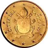 10 Cent Vatikan 5. Serie