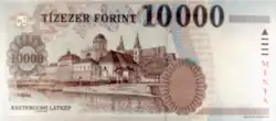 10000 Forint Rückseite