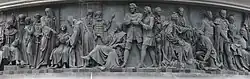Fries der historischen Persönlichkeiten Russlands (1862), Nationaldenkmal Tausend Jahre Russland, Nowgoroder Kreml