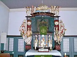 Kapelle von Ummeln (Algermissen), Kanzelaltar