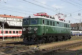 Museumslokomotive 1010.10 in Graz Hbf