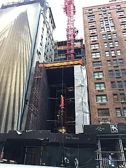 Baufortschritt im Januar 2017