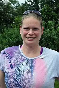 Nadine Kleinert – ausgeschieden mit 18,36&nbsp;m