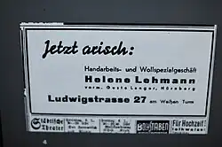 Anzeige: „jetzt arisch“