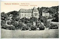 Schloss und Sternschanze, Postkarte Brück u. Sohn Kunstverlag Meißen, 1911