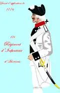 Régiment d’Auxerrois 1776 bis 1779