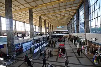 Halle des Wiener Westbahnhofs