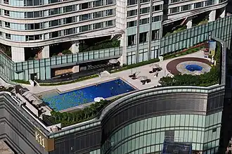 Privatschwimmbad der Bewohner, 11. OG 2013