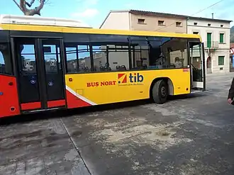 Bus im Bereich von Sóller, 2014