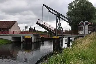 Klappbrücke Niederfinow