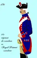 14e régiment de cavalerie von 1791 bis 1803