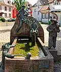 Narrenbrunnen in Zell&nbsp;a.&nbsp;H.