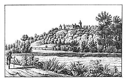 Schloss Kornberg um 1830