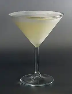 Last Word in einem gefrosteten Martiniglas