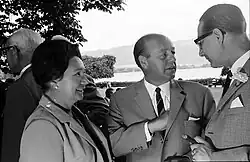 Bad Schachen, Maria von Khuon, Ernst von Khuon und Baron Dées de Sterio (1966)