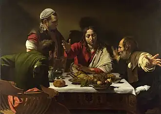 Das Abendmahl in Emmaus (Michelangelo Merisi da Caravaggio)