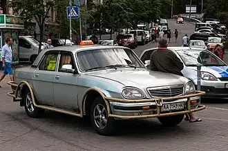 GAZ-31105 als Taxi in Kiew