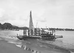 Anlegestelle von Atauro (um 1940)