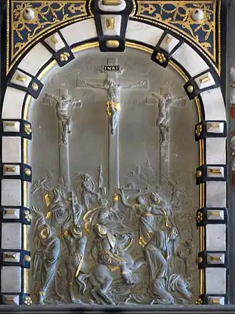 Altarrelief Kreuzigung