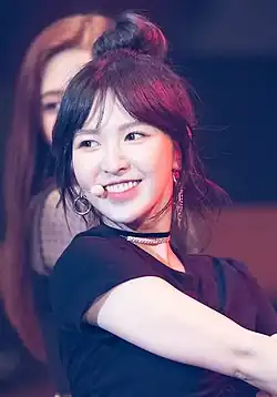 Wendy bei einem Auftritt (2018)