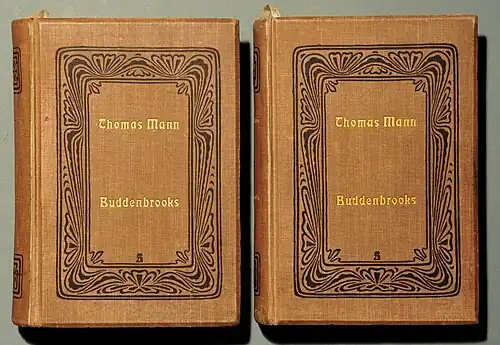 Buddenbrooks, der zweibändige Erstdruck 1901