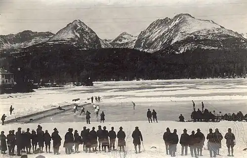 Spielfläche der Eishockey-Europameisterschaft in Prag