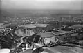 Heidenschanze von Südwesten Richtung Innenstadt, Luftbild, 1933