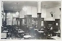 Innenansicht Kaffeehaus Gnant, Erdgeschoss