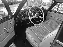 Interieur eines 220&nbsp;a (1956)