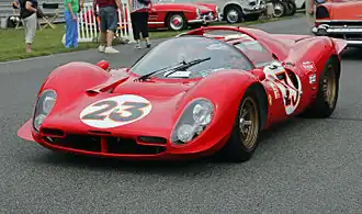 Der Ferrari P3/4 von James Glickenhaus 1966/1967.
