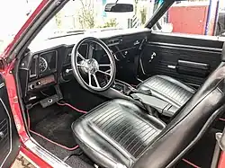1969 Chevrolet Camaro Coupé Innenraum