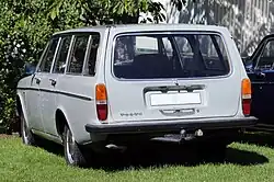 Volvo 145 Heckansicht (1970)