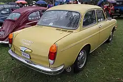 Volkswagen 1600, Heckansicht