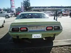 1972–1974 Dodge Challenger Heckansicht