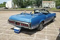 1973 Mercury Cougar Cabriolet Heckansicht
