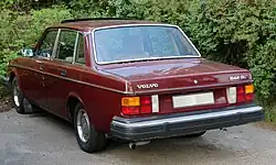 Volvo 244 GL Heckansicht (1980)