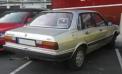 Audi 80 CD, Heckansicht